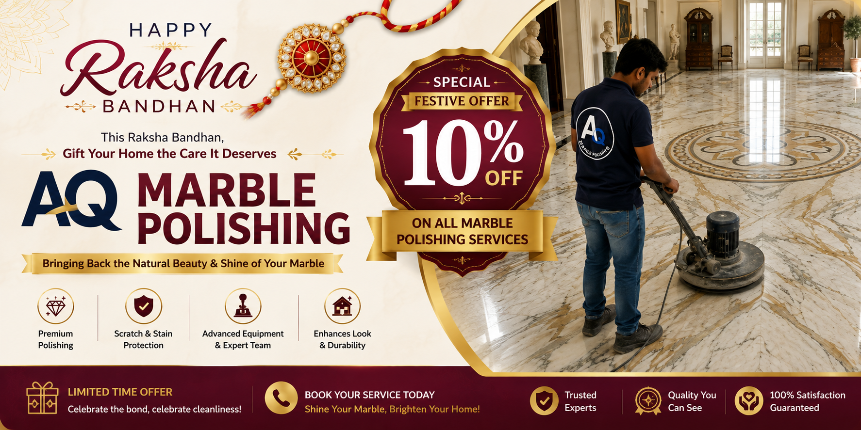 rk aq marble polishing
